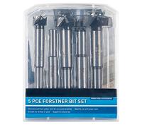 Blue Spot Tools 20500 Metric Hinge/Forstner Bit Set, Bronze, Set of 5 Piece
