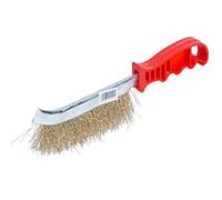 Blue Spot Tools 22521 Hand Scratch Brush, Red