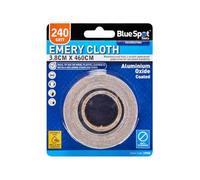 Blue Spot Tools 240 Grit Emery Cloth Roll 3.8cm x 460cm