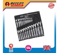 Blue Spot 04131 Combination Spanner Set 6-32 mm Chrome Van 25-piece with Storage Pouch