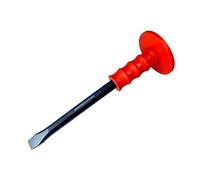 Blue Spot Tools 25098 12 x 5/8-Inch Heavy Duty Mason Chisel with Guard - Red