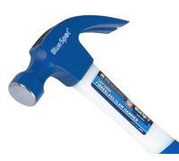 Blue Spot Tools 26147 20oz fibreglass shaft claw hammer B/S26147
