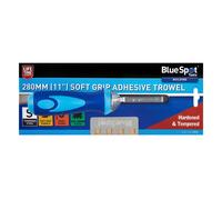 Blue Spot Tools 280mm Soft Grip Adhesive Trowel (10x10mm Teeth)