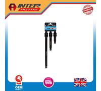 Blue Spot Tools Impact Extension Bar Set 02071 - 1/2-inch Drive, Black, 3-Piece