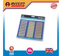 Blue Spot Tools 3 PCE 150MM x 50MM Diamond Sharpening Whetstone Set