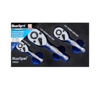 Blue Spot Tools 3 PCE Stubby Ratchet Set in EVA Foam (1/4", 3/8", 1/2")