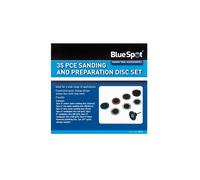 Blue Spot Tools 35 Piece Sanding and Preparation Disc Set