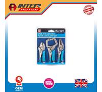 Bluespot Tools 6528 Mini Locking Pliers Set 3 Piece