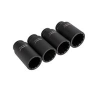 Blue Spot Tools 4 Pce 1/2''D Metric Impact Sockets 30 - 36mm 12Point Hub Nut