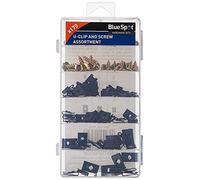 Blue Spot Tools 40532 170pce U Clip and Screw Assortment, Set of 170 Pieces