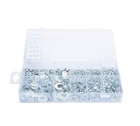 Blue Spot Tools 40564 Assorted Flat and Spring Washer Set - Silver (790-Piece)