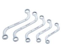 Blue Spot Tools - 5 Pce Chrome Vanadium Metric S Type Spanner Set (10-19mm)