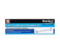 Blue Spot Tools Flare Nut Spanner Set – 5pc (9–21 mm)
