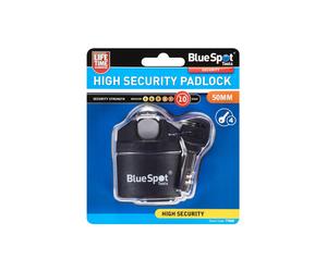 Blue Spot Tools 50mm High Security Padlock