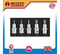 Blue Spot Tools 5PCE 1-2" Torx Bit Set (T45-T70)