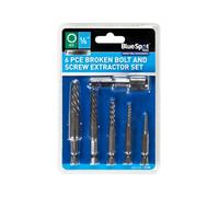Blue Spot Tools 6PCE Broken Bolt And Screw Extractor Set
