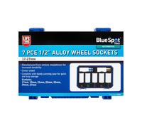 Blue Spot Tools - 7 PCE 1/2" Alloy Wheel Sockets (17-27mm)