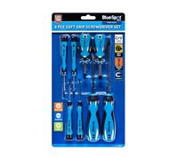 Blue Spot Tools 8Pce Soft Grip Screwdriver Set
