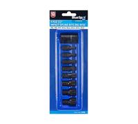 Bluespot Tools 1496 1/2In Impact Spline Bit Set 9 Piece
