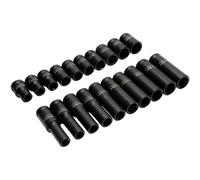 Blue Spot Tools Blue Spot 20 Piece 1/2" Deep and Shallow Metric Impact Sockets (10-19mm)