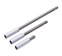 Blue Spot Tools 14124 3 Piece 1/4" Magnetic Bit Adaptor Set