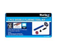 Blue Spot Tools Brake Pipe Flaring Tool Hand Held 3/16 SAE 4.75 Single And Double Flares Steel and Nickle Copper Pipes Easy to Use
