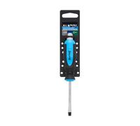 Blue Spot Tools - Flat head screwdriver with 5 mm x 7 hex socket. | Built-in high torque hex socket, magnetic tip, sturdy ergonomic handle, chrome-vana steel construction