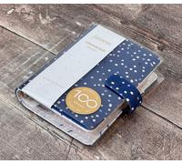Blue Spotty Filofax Pocket Organiser