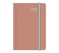 Blue Spring 2024 Diary Book Calendar Pocket Calendar 8 x 11.5: Mini Flexi Diary EarthLine