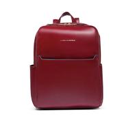 Piquadro Blue Square Daypack RFID protection Leather 37 cm Laptop compartment red
