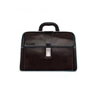 Piquadro Blue Sqare Doctor Case Leather 36 cm brown