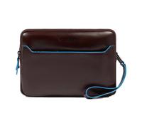 Blue Square Pochette, male, Piquadro, Bags, Brown, ONE SIZE, Bags ONE SIZE