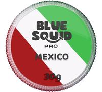 Blue Squid PRO Face Paint - Professional Water Based Single Cake Facepaint & Body Paints - SFX Makeup, Kids Adults Painting for Costume, Halloween Face Paints for Children- Green, White, Red 30g / 1oz