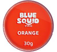 Blue Squid PRO Face Paint - Professional Water Based Single Cake Facepaint & Body Paints - SFX Makeup, Kids Adults Painting for Costume, Halloween Face Paints for Children - Classic Orange 30g / 1oz