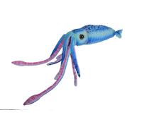 BLUE SQUID SOFT TEDDY BEAR TOY WILD REPUBLIC CUDDLY SOFT TOY TEDDY 30cm PLUSH