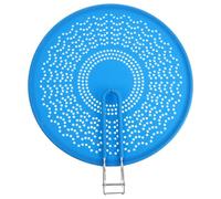 Blue Stainless Steel Ring Silicone Oil Splatter Guard