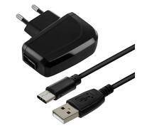 Blue Star 2A USB power supply and USB Type C Flexible Cable 1m