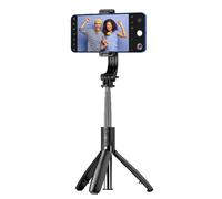 Blue Star Bluetooth Selfie Stick for Smartphones with Tripod and Wireless Remote