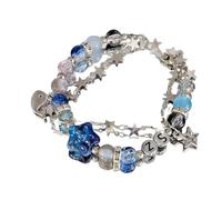 Blue Star Creative List Chain with Premium Material Suitable for Various Occasions and Costumes