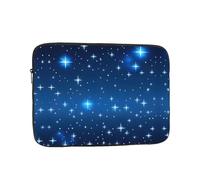 Blue star pattern 15 inch Print Laptop Case, Business/Office Commuter Laptop Case