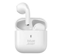 Blue Star TWS Earphones for Bluetooth Microphone Touch Control White, White