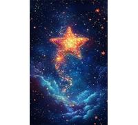 Blue Starry Sky Stars Jigsaw Puzzles for Adults 300 Pieces Educational Toys Challenging Game 300 Piece Puzzles for Adults for The Whole for Women Gifts for Men