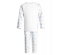 Blue Stars Blank Pyjamas for Embroidery - Vinyl - HTV - DTG - Boy - Girl - Unisex - Various Sizes - Cotton (as8, age, 4_years, 5_years)