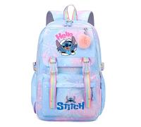 Blue Stitch School Bags for Girls - Cute and Durable Backpack for Girls Age 8-14, Perfect Children's School Backpack for Kids and Teenage