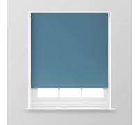 (Blue Stone, 120cm x 170cm (47.2" x 66.9") (4FT)) A.Unique Home Premium Trimmable Thermal Blackout Roller Window Blind in a Variety of Colours and Sizes Ideal for any Room.
