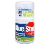 Blue Stop Max Applicator: Fast-Acting Massage Applicator for Sports Cream, Elbow Relief, Performance Roll On for Muscle & Joint Soreness - Convenient Relief for Active Individuals, 1 Pack of 1.7 Oz