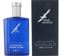Blue Stratos Mens Grooming Pre Electric Shaving Lotion 100ml Gift Set Of 6 Uk
