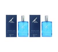 Blue Stratos Original Blue Eau De Toilette 100ml Spray For Him x 2