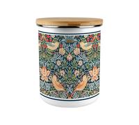 Blue Strawberry Thief Storage Canister - Floral 2.7L Extra-Large Enamel Home & Kitchen Organisation Container
