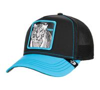 Goorin Bros. The Farm Glow Cats Collection Glow-in-The-Dark Unisex Trucker Cap, Blue Streak, One Size